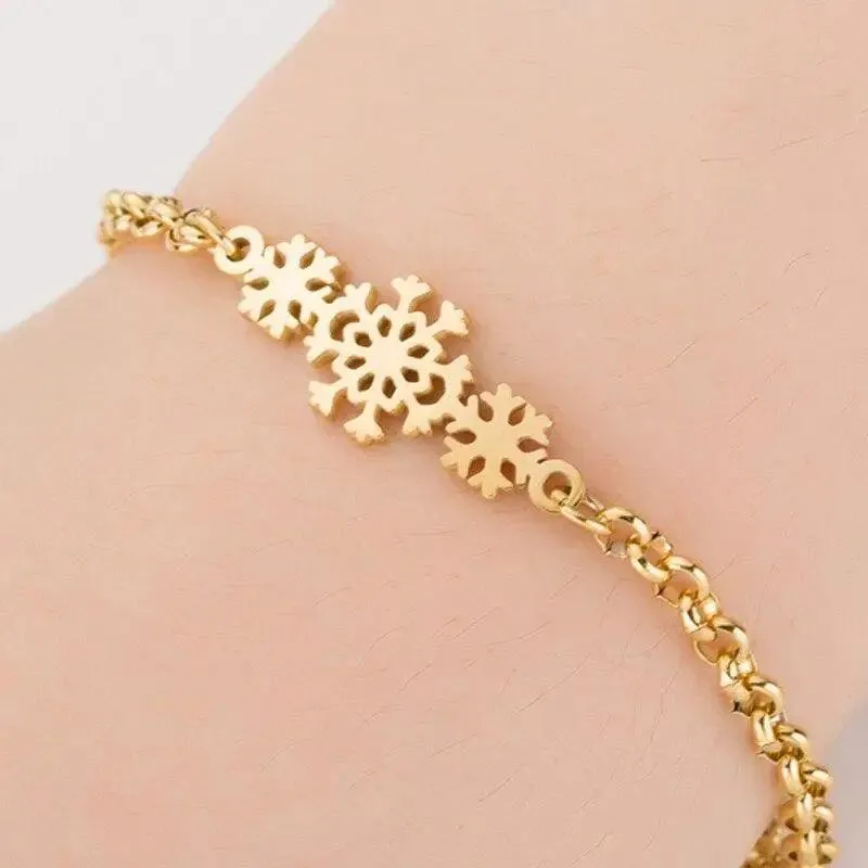 New Modern Elegant Stainless Steel Luxury Bracelet For Women Lovely Animal Butterfly Elephant Strand Bracelets Bangles Jewelry Accessories