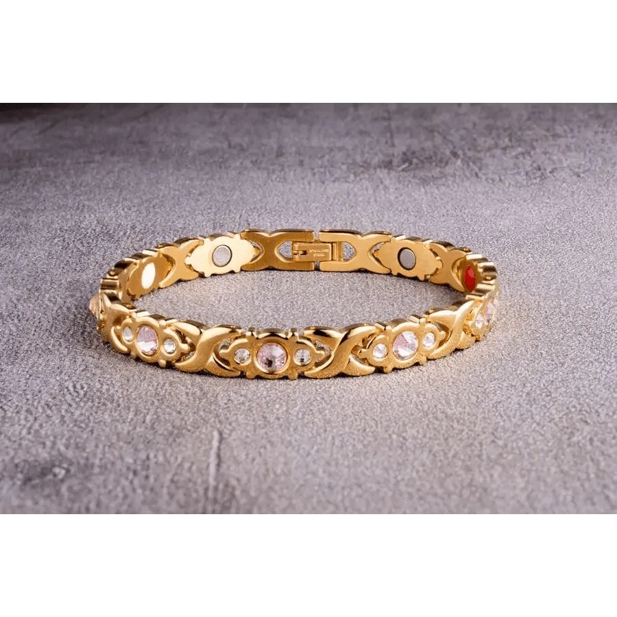 New Modern Fashion Amazing Elegant Bracelet Luxury Bracelet Energy Health Magnetic Bracelets For Women
