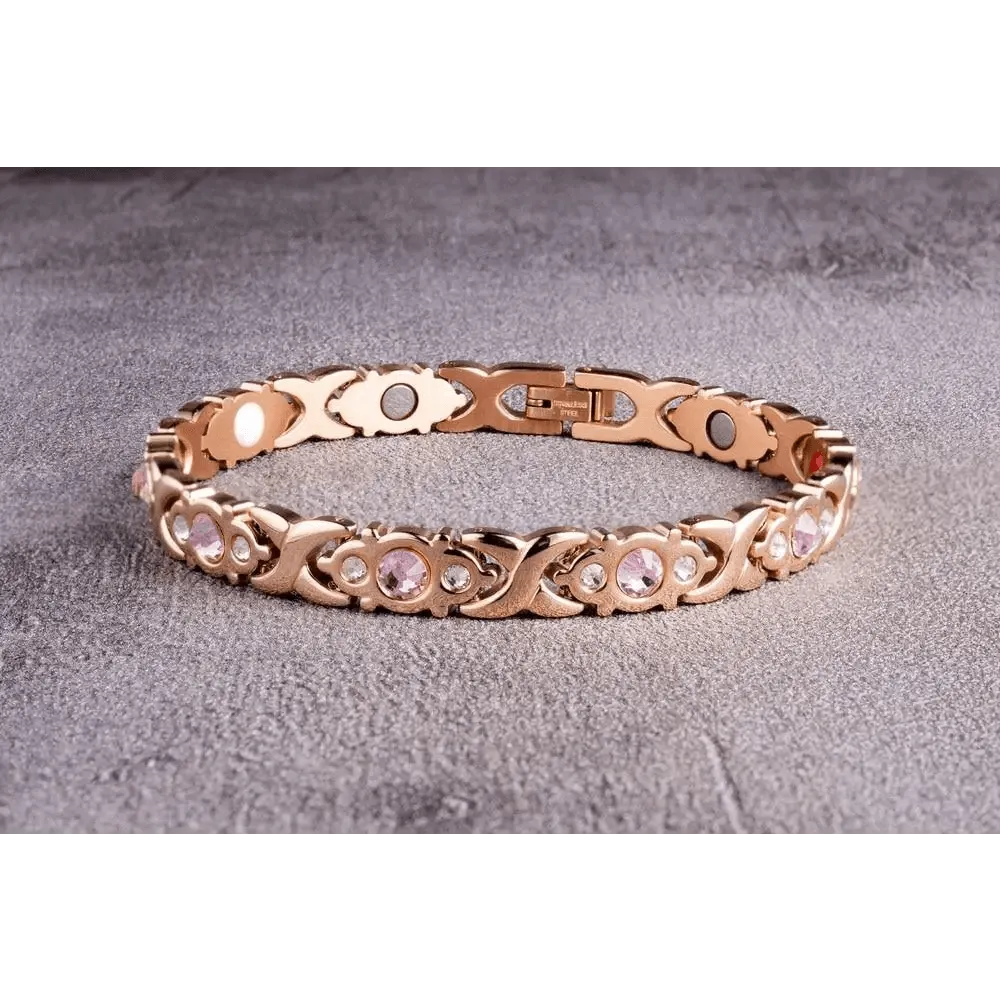 New Modern Fashion Amazing Elegant Bracelet Luxury Bracelet Energy Health Magnetic Bracelets For Women