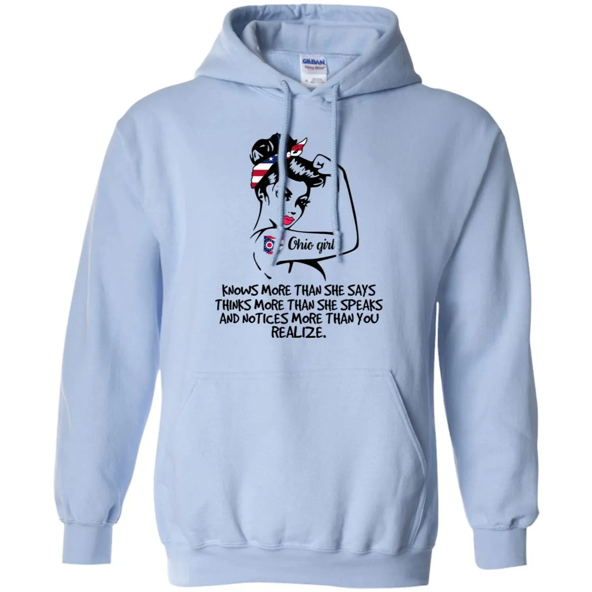 Ohio Girl Knows More Than She Says T-Shirt
