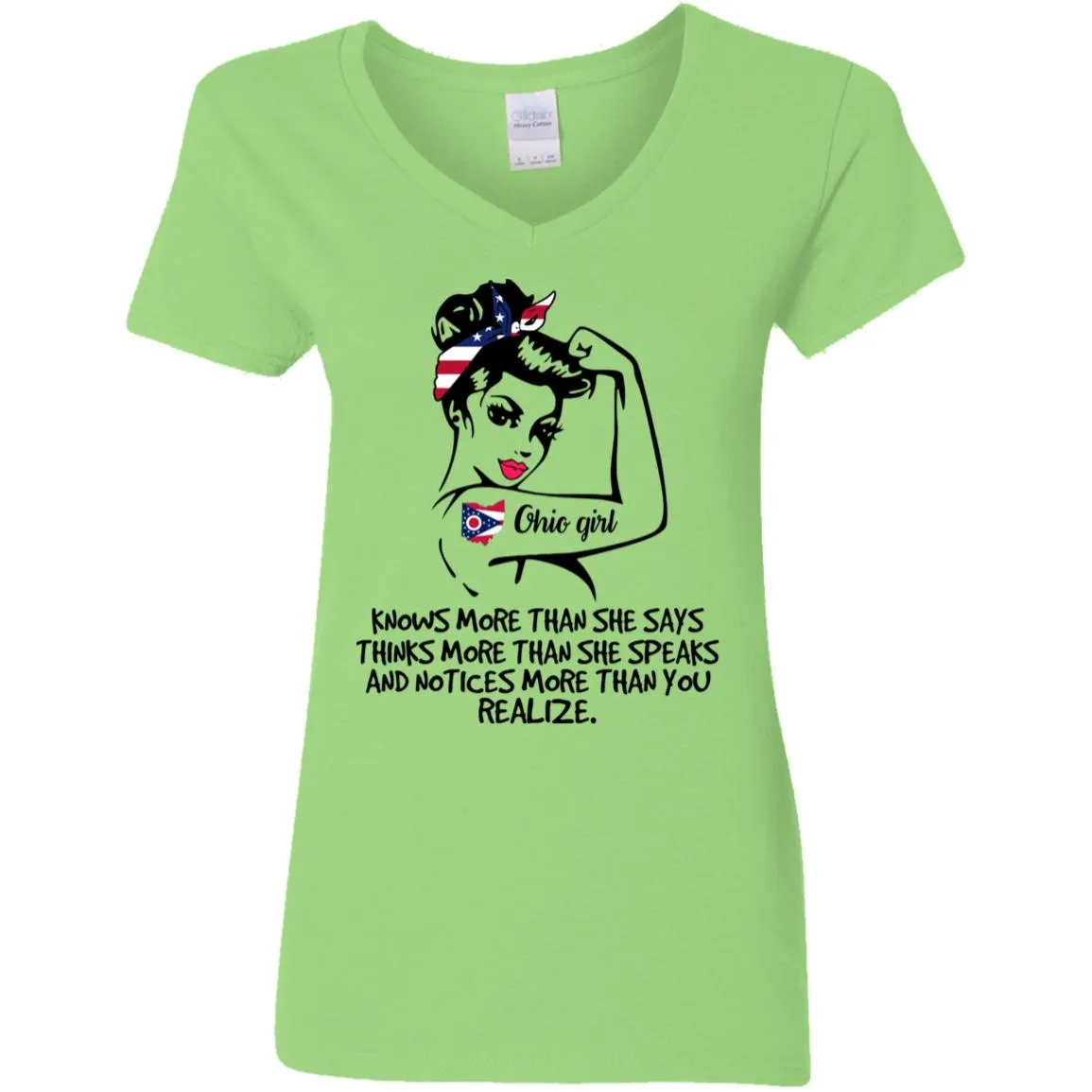 Ohio Girl Knows More Than She Says T-Shirt