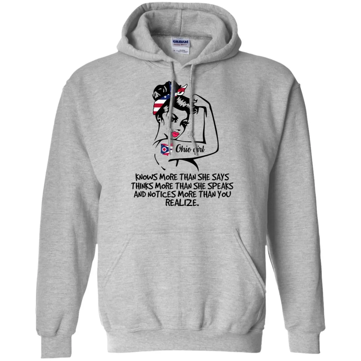 Ohio Girl Knows More Than She Says T-Shirt