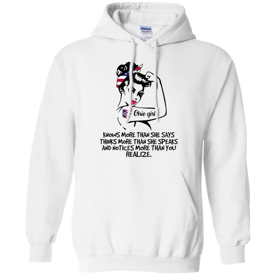 Ohio Girl Knows More Than She Says T-Shirt