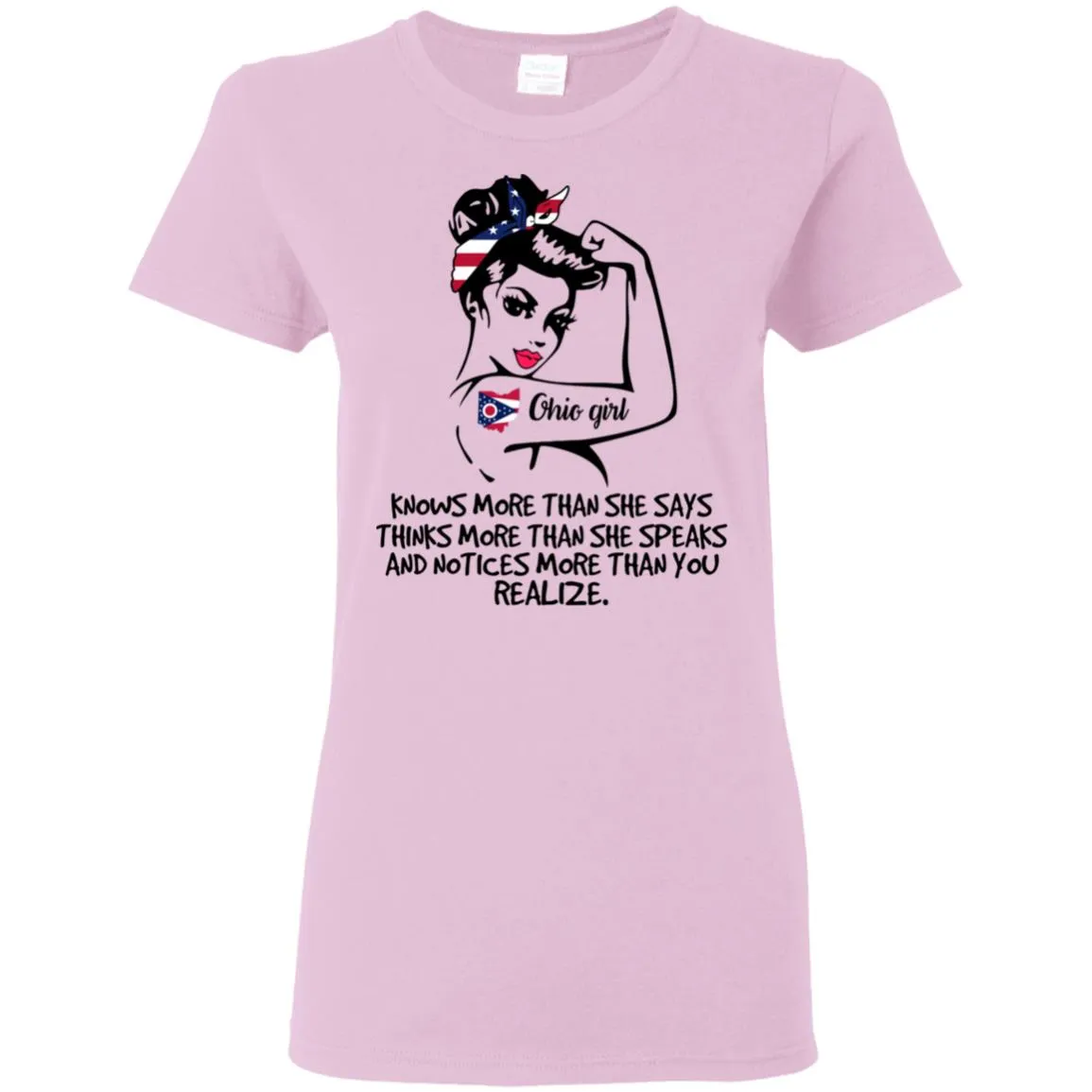 Ohio Girl Knows More Than She Says T-Shirt