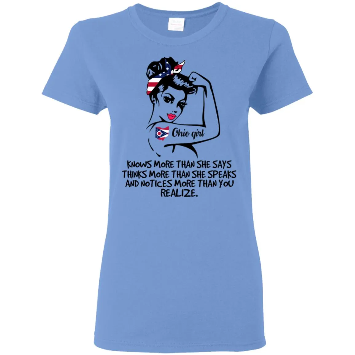 Ohio Girl Knows More Than She Says T-Shirt