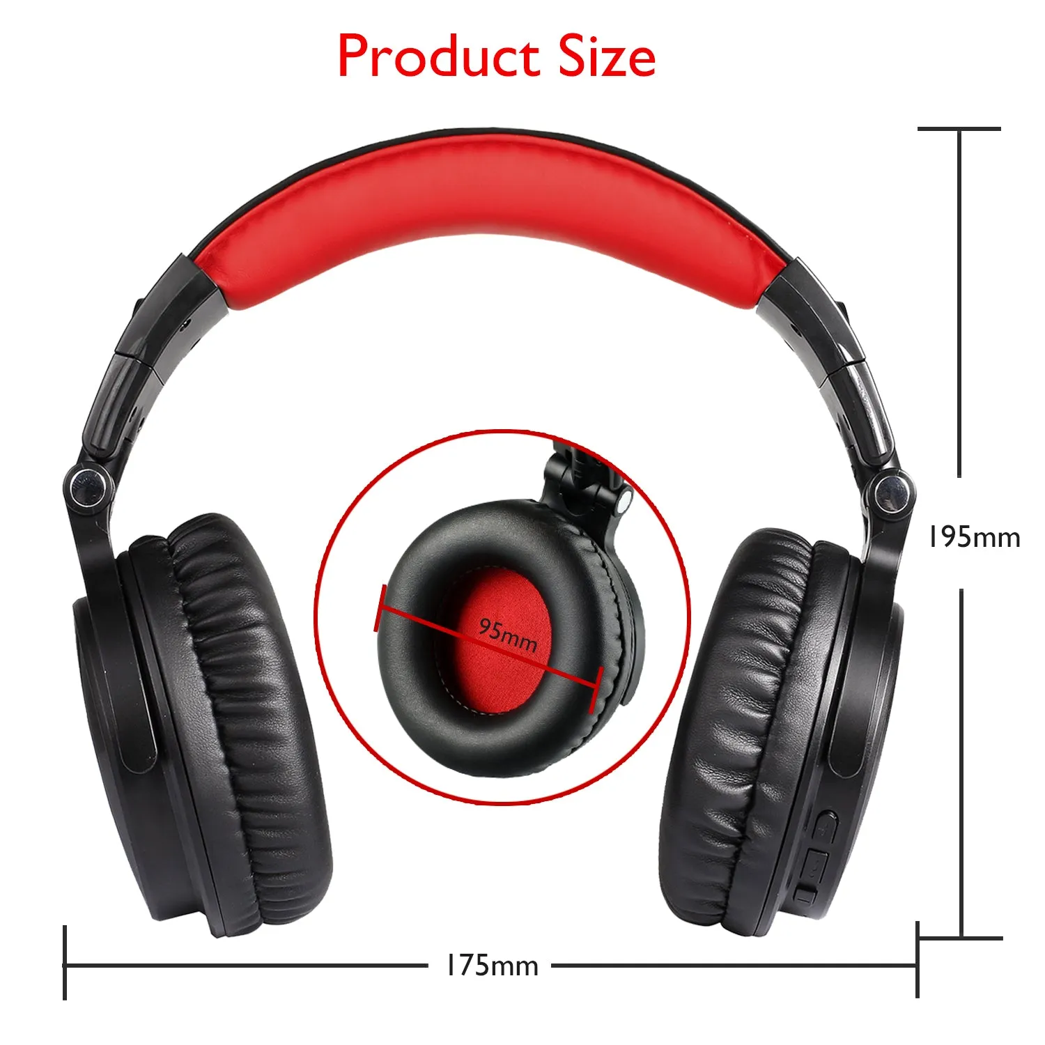 Oneodio Wireless Bluetooth 5.2 Headphones 110Hrs   Stereo Wired Gaming Headset With Boom Microphone For Phone Computer PC Gamer