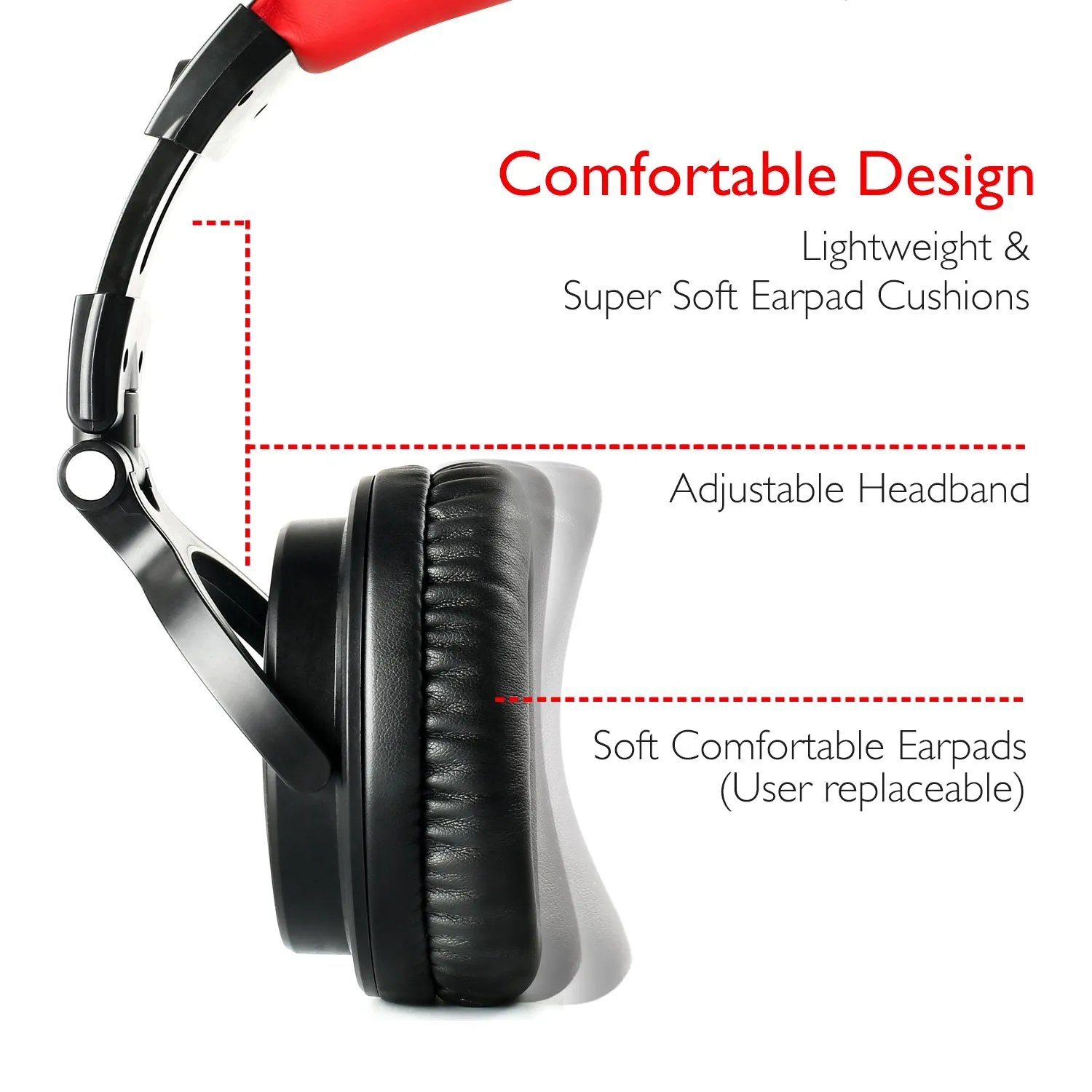 Oneodio Wireless Bluetooth 5.2 Headphones 110Hrs   Stereo Wired Gaming Headset With Boom Microphone For Phone Computer PC Gamer