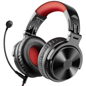 Oneodio Wireless Bluetooth 5.2 Headphones 110Hrs   Stereo Wired Gaming Headset With Boom Microphone For Phone Computer PC Gamer