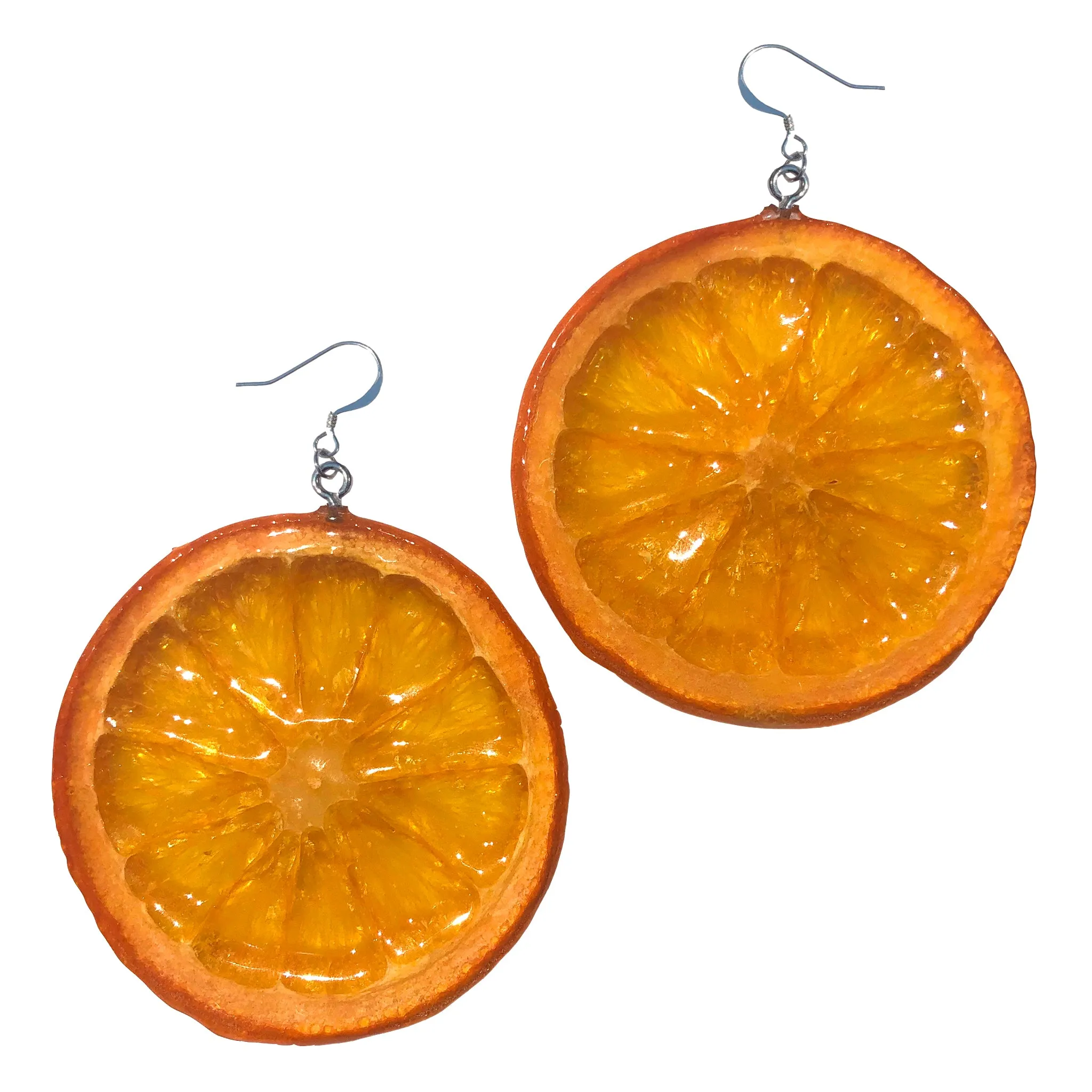 Orange Earrings