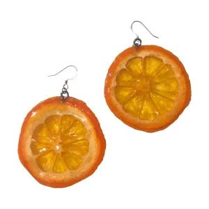 Orange Earrings