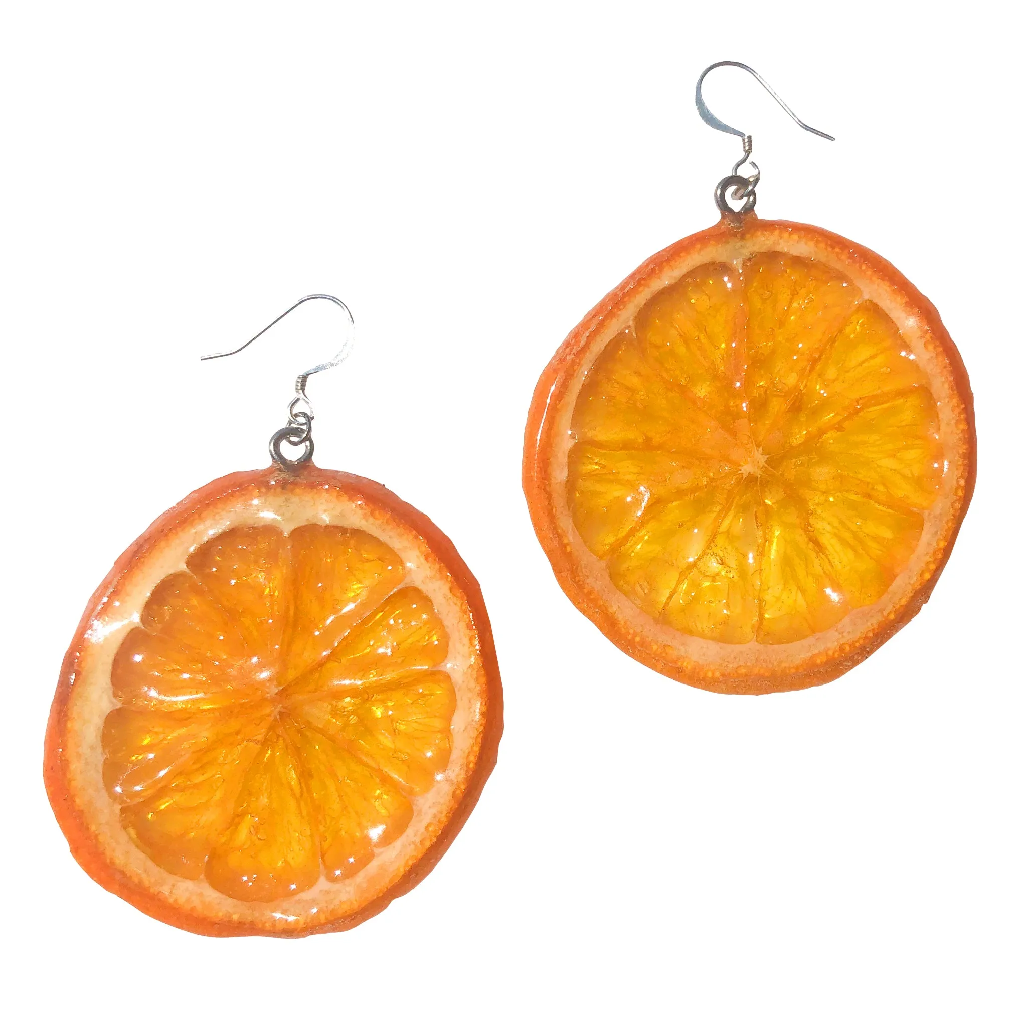 Orange Earrings
