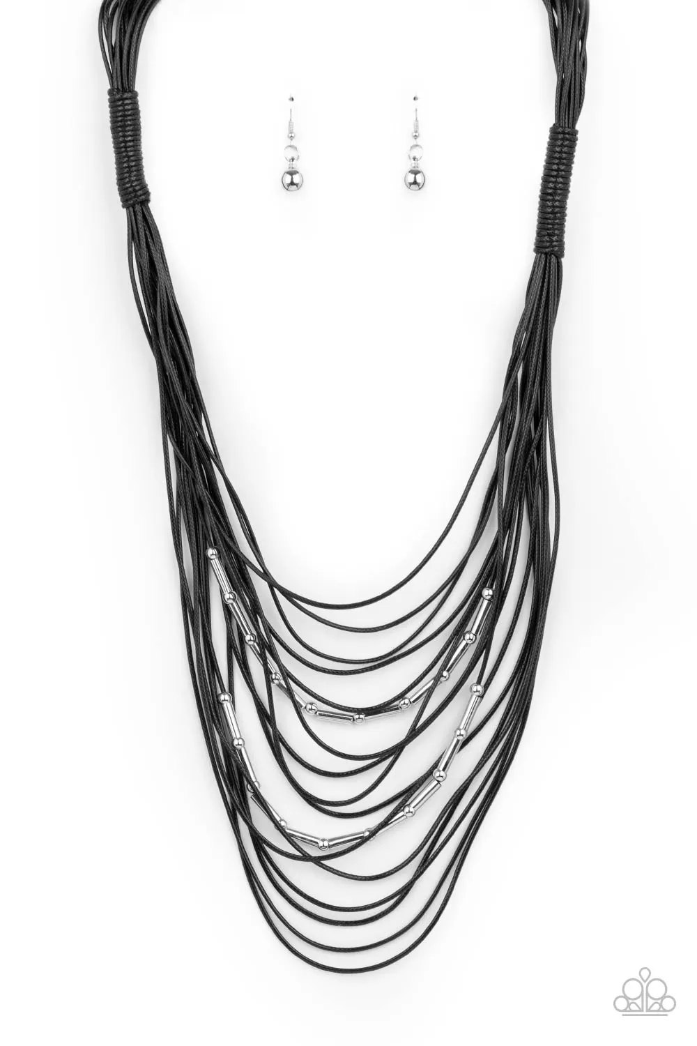 Paparazzi Nice CORD-ination - Black
