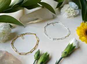 Paperclip Chain Bracelet