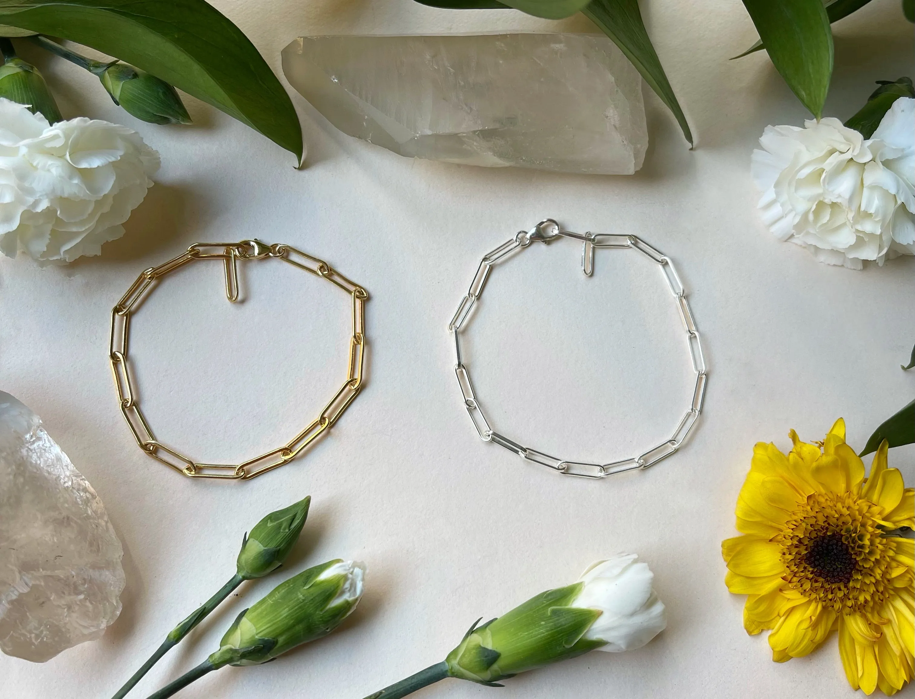 Paperclip Chain Bracelet