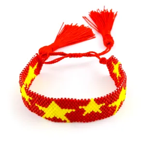 Patty Pull Beaded Star Single