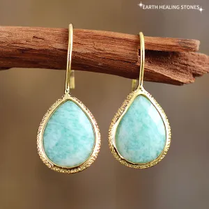 Peaceful Goddess Amazonite Earrings