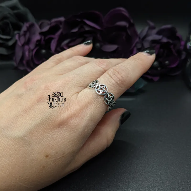 Pentacles Ring