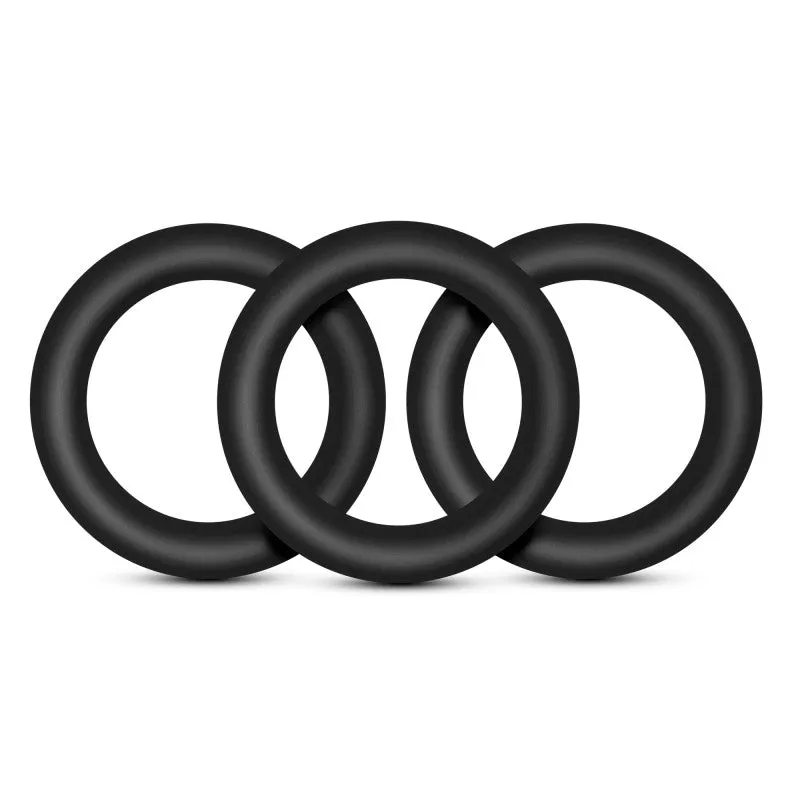 Performance - Vs2 Pure Premium Silicone  Rings - Small - Black