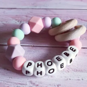 Personalised Silicone Teething Ring