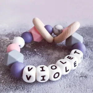 Personalised Silicone Teething Ring