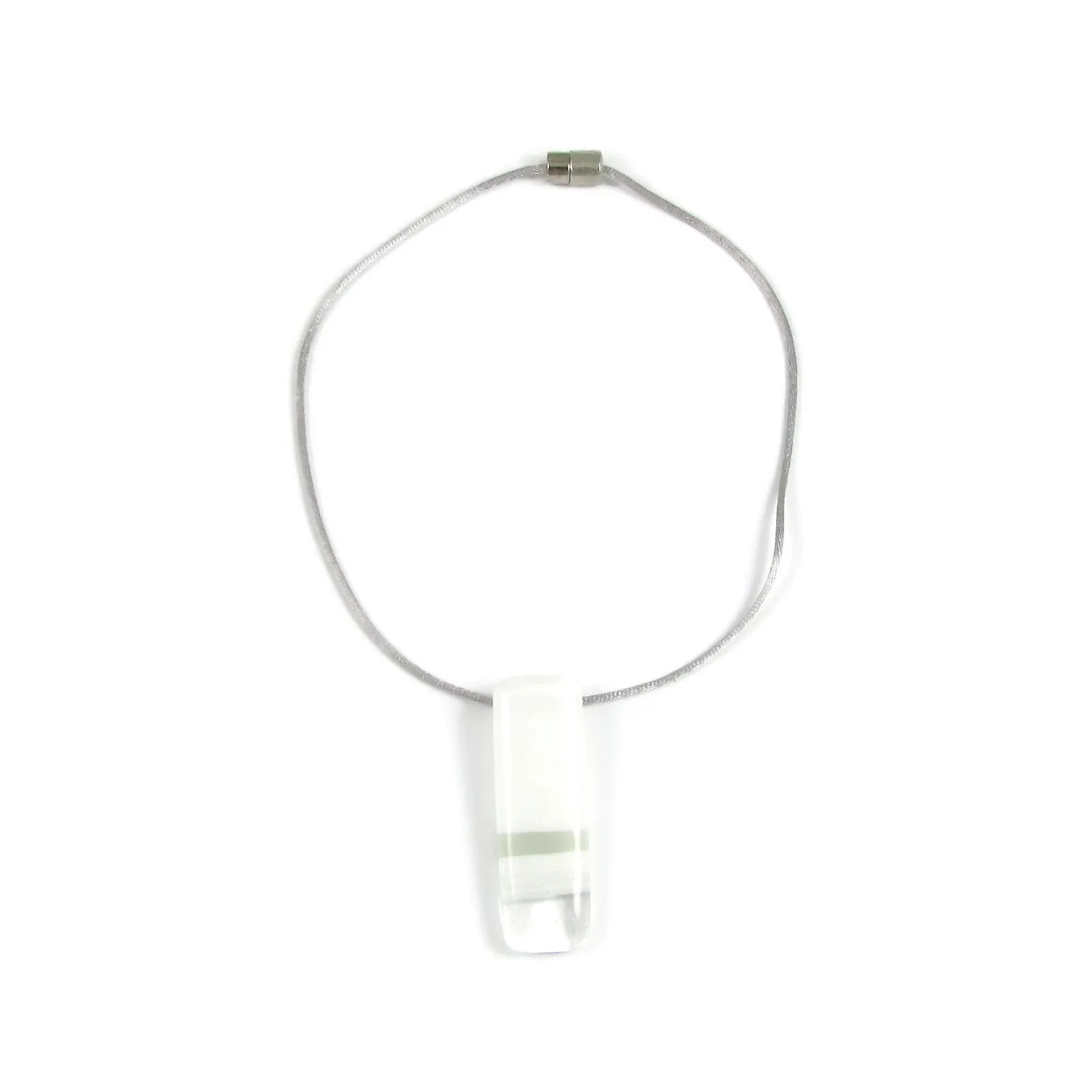 Pietri Glass Pendant - White