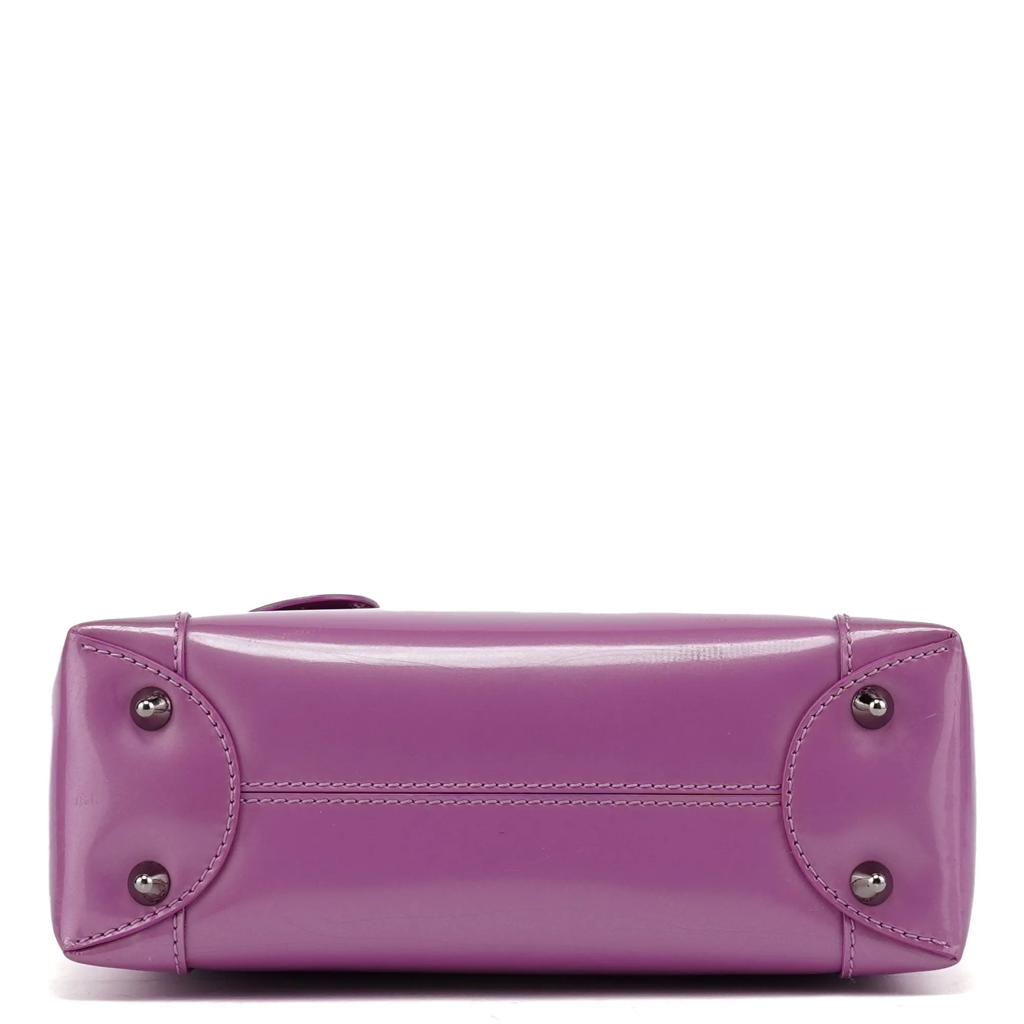 Pink Patent Leather Mini Tote Bag