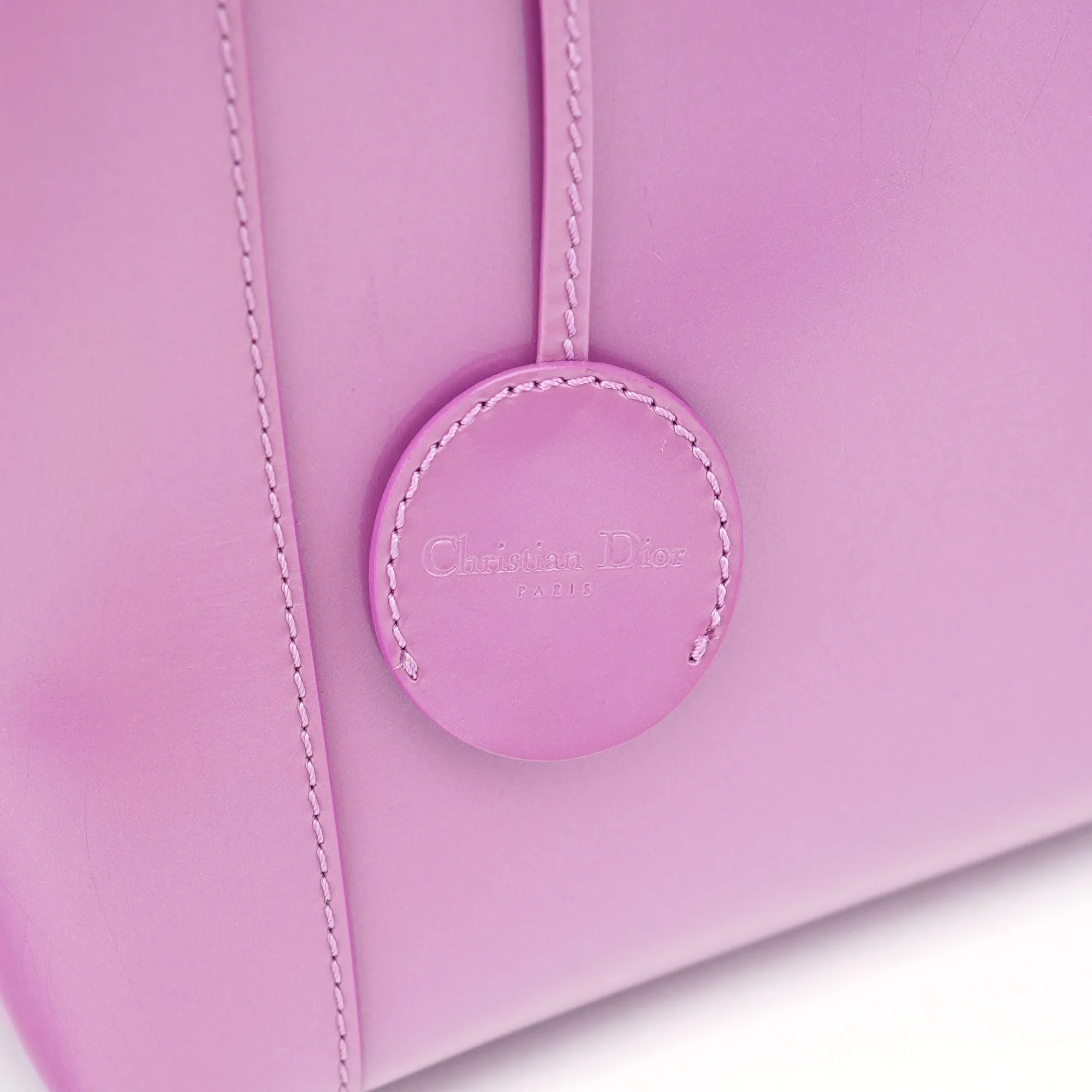 Pink Patent Leather Mini Tote Bag