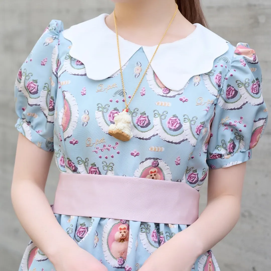 Poodle Cake Necklace (Milk)【Japan Jewelry】