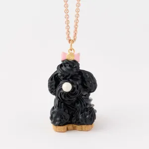 Poodle Cake Necklace (Sesame)【Japan Jewelry】