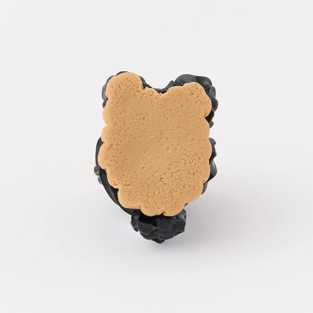 Poodle Cake Necklace (Sesame)【Japan Jewelry】