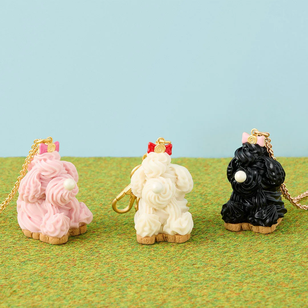 Poodle Cake Necklace (Strawberry)【Japan Jewelry】