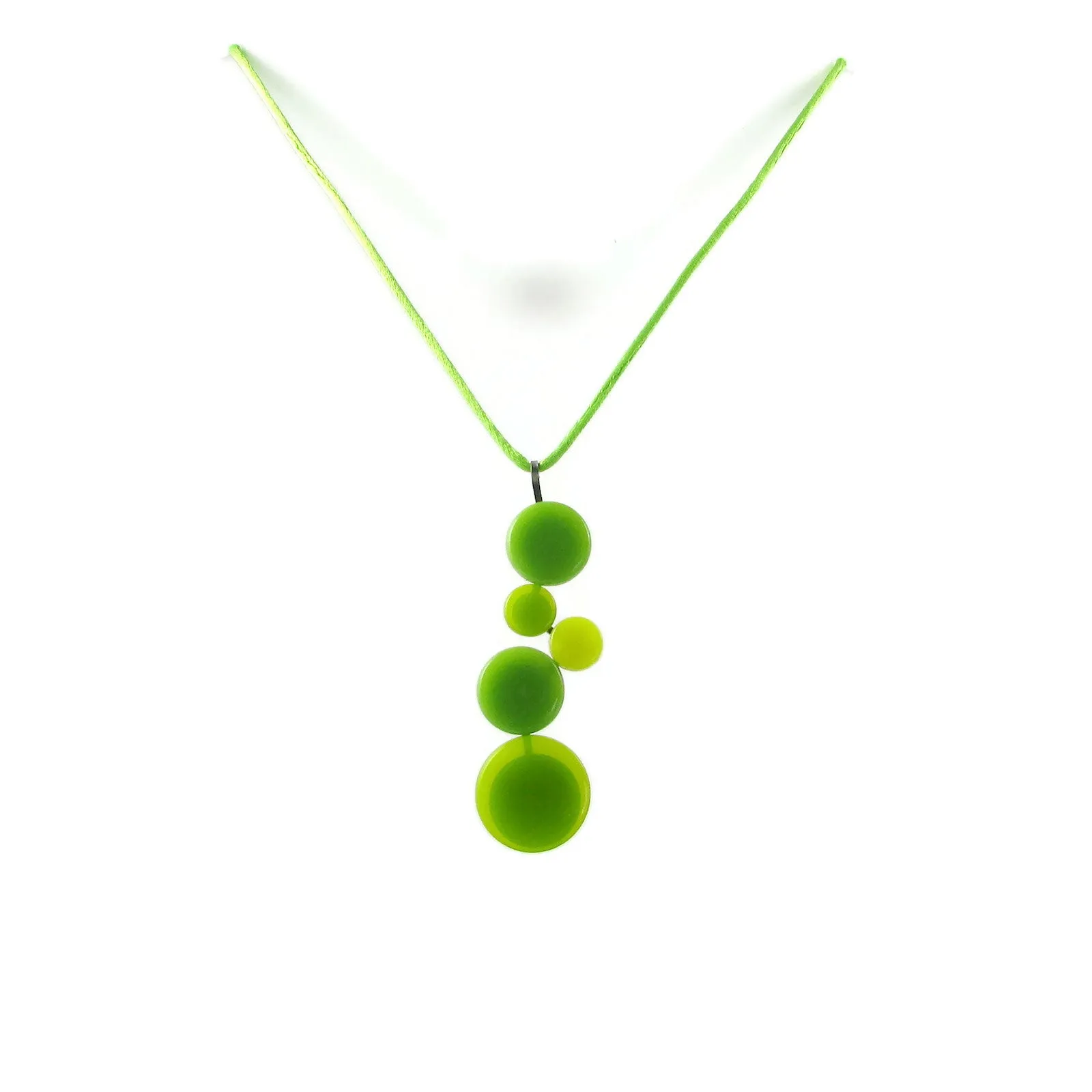 POP! Glass Necklace - Orange