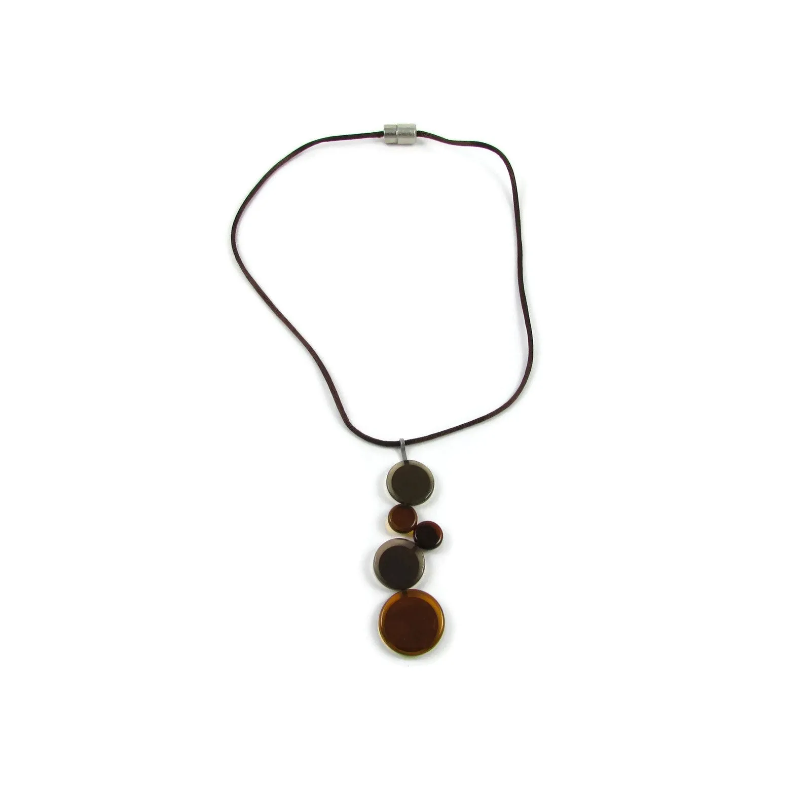 POP! Glass Necklace - Orange