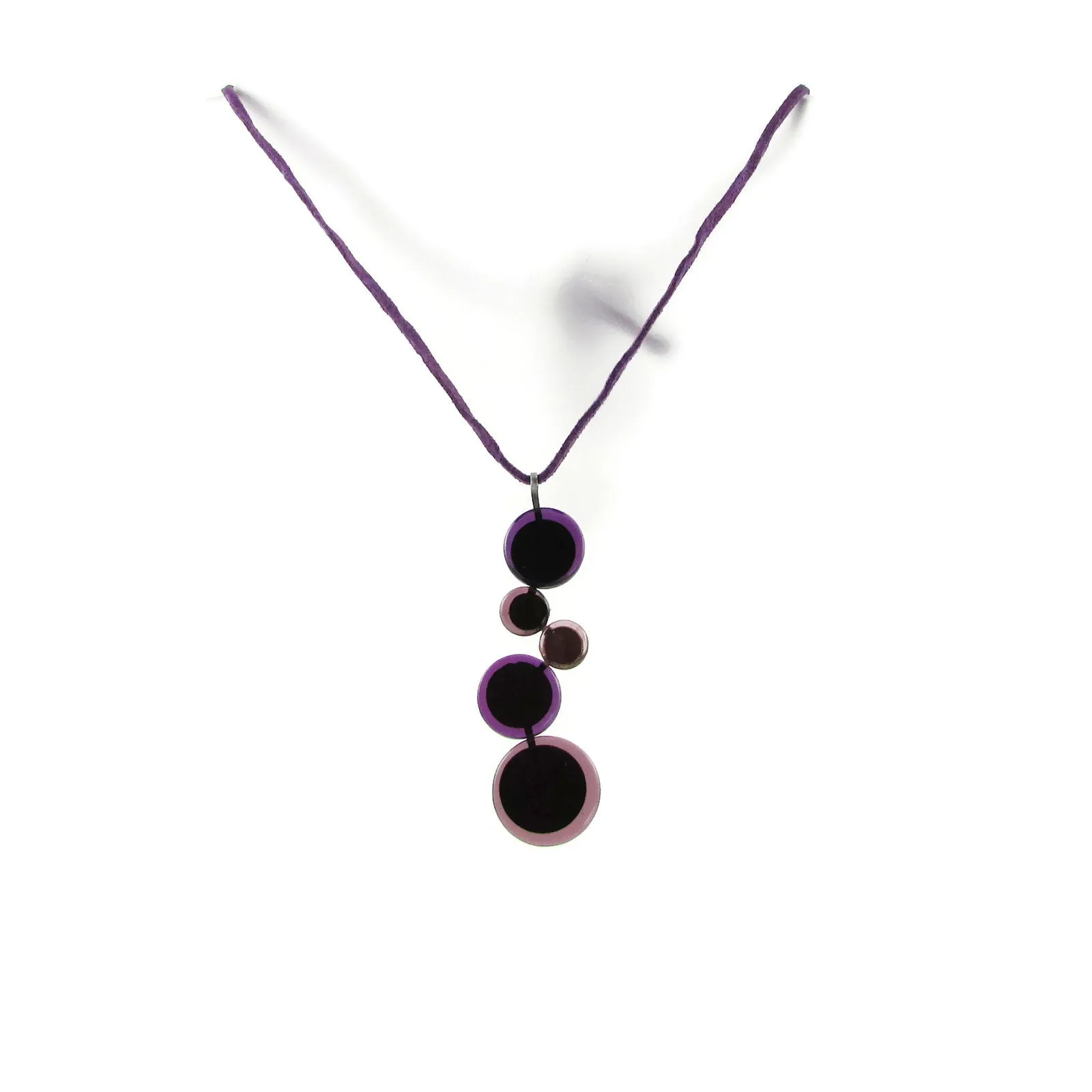 POP! Glass Necklace - Orange