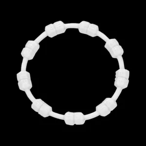 Power Band Fitness Bracelet | White