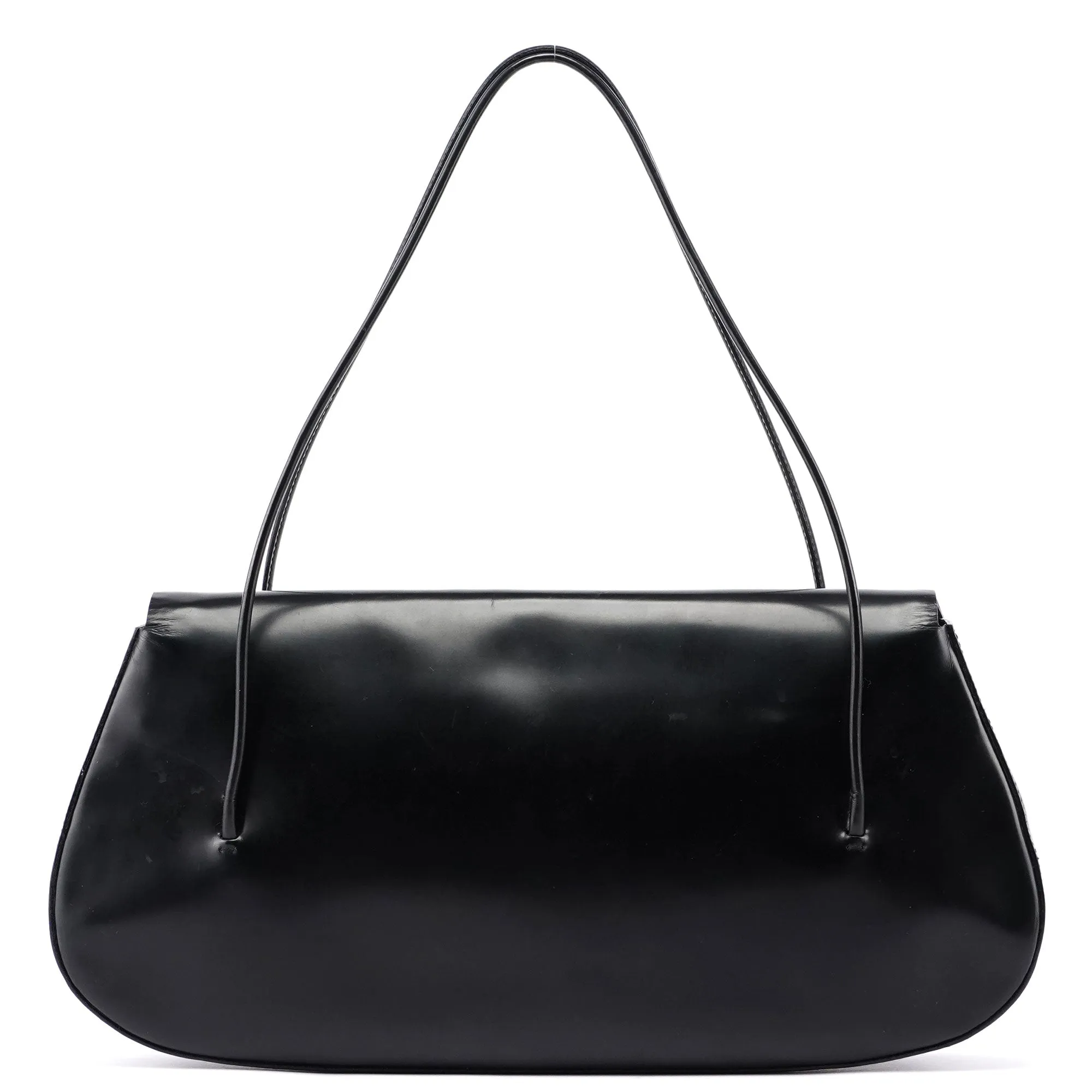 Prada Black Spazzolato Handbag