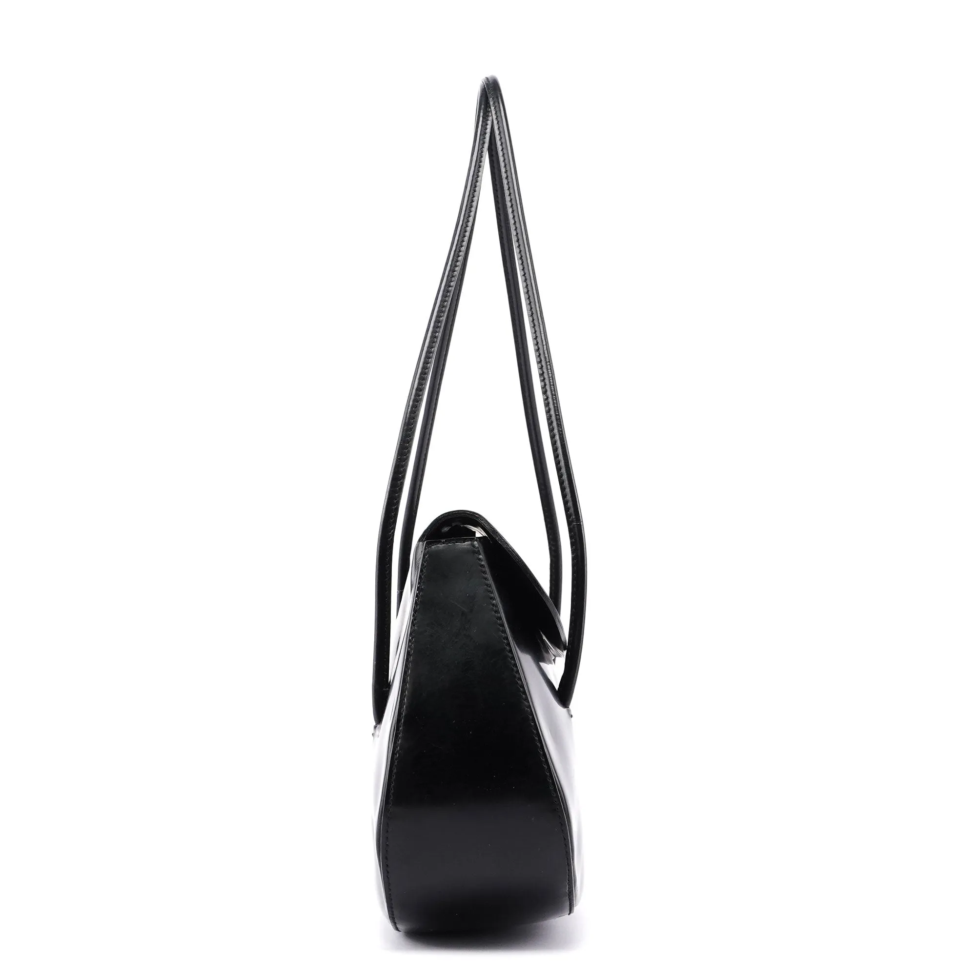 Prada Black Spazzolato Handbag
