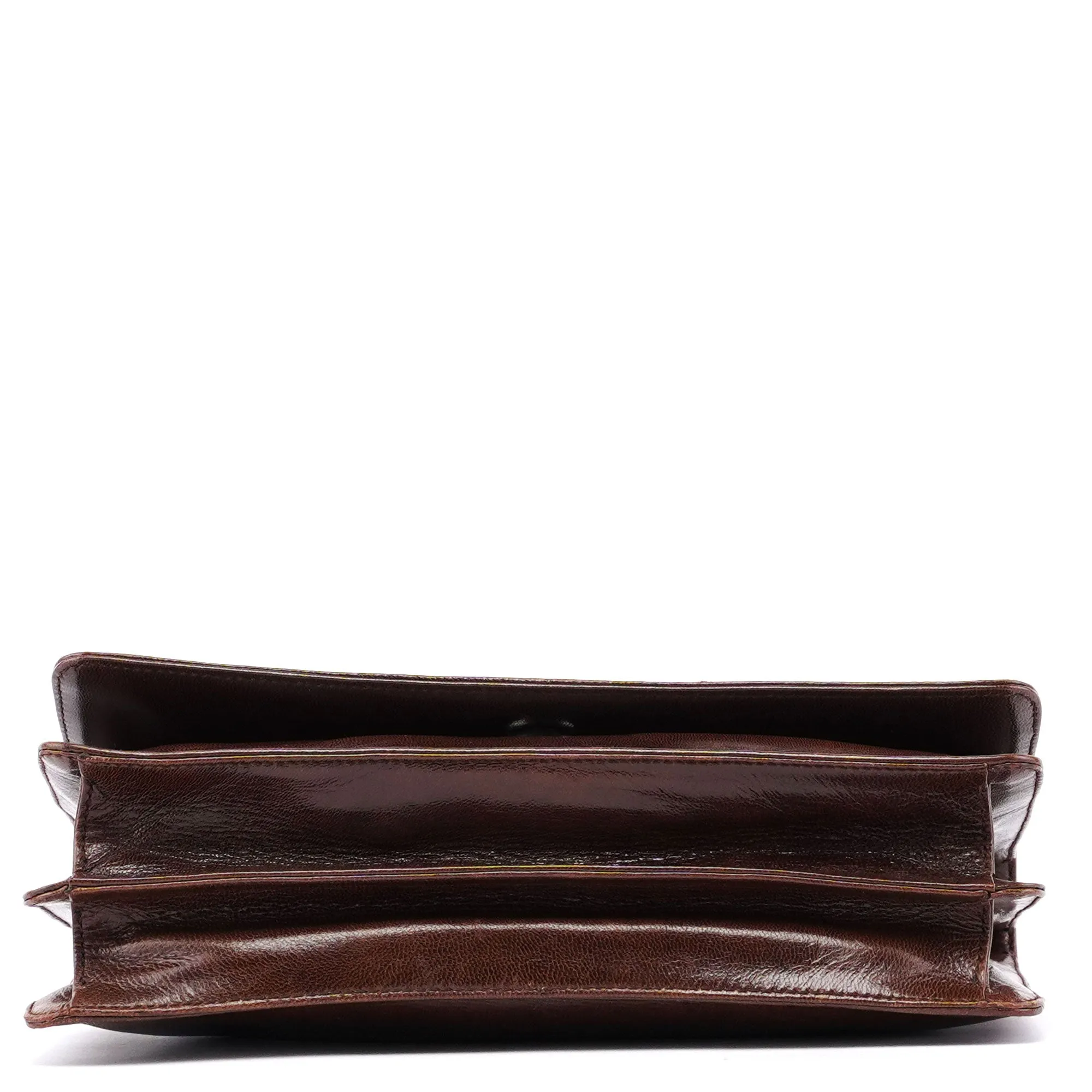 Prada Brown Leather Chain
