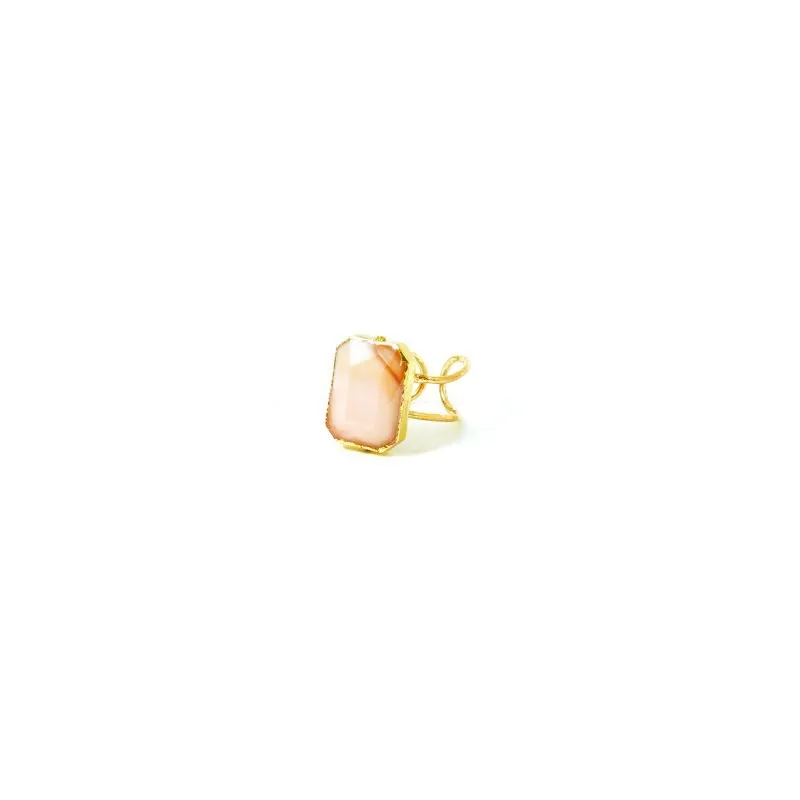 Rectangular Stone Ring