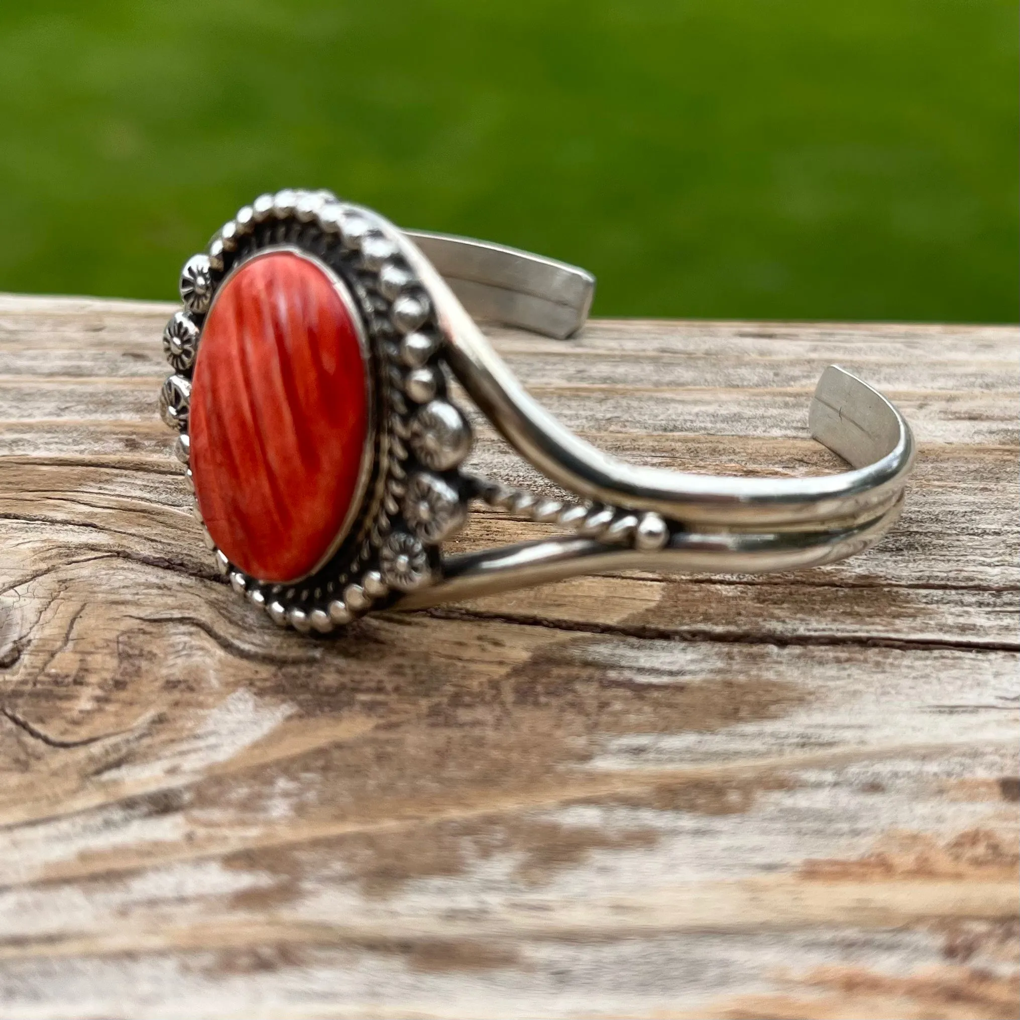 Red Spiny Oyster Bracelet