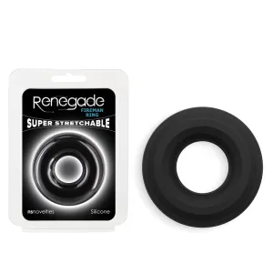 Renegade Fireman - Large  Cock Ring - Black