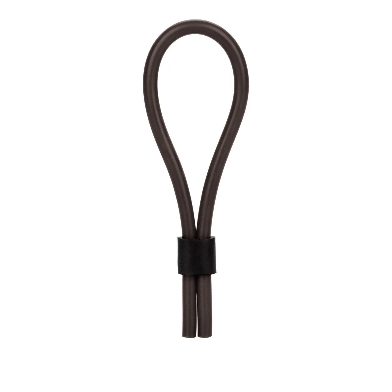 Rings! Silicone Stud Lasso Cock Ring - Black