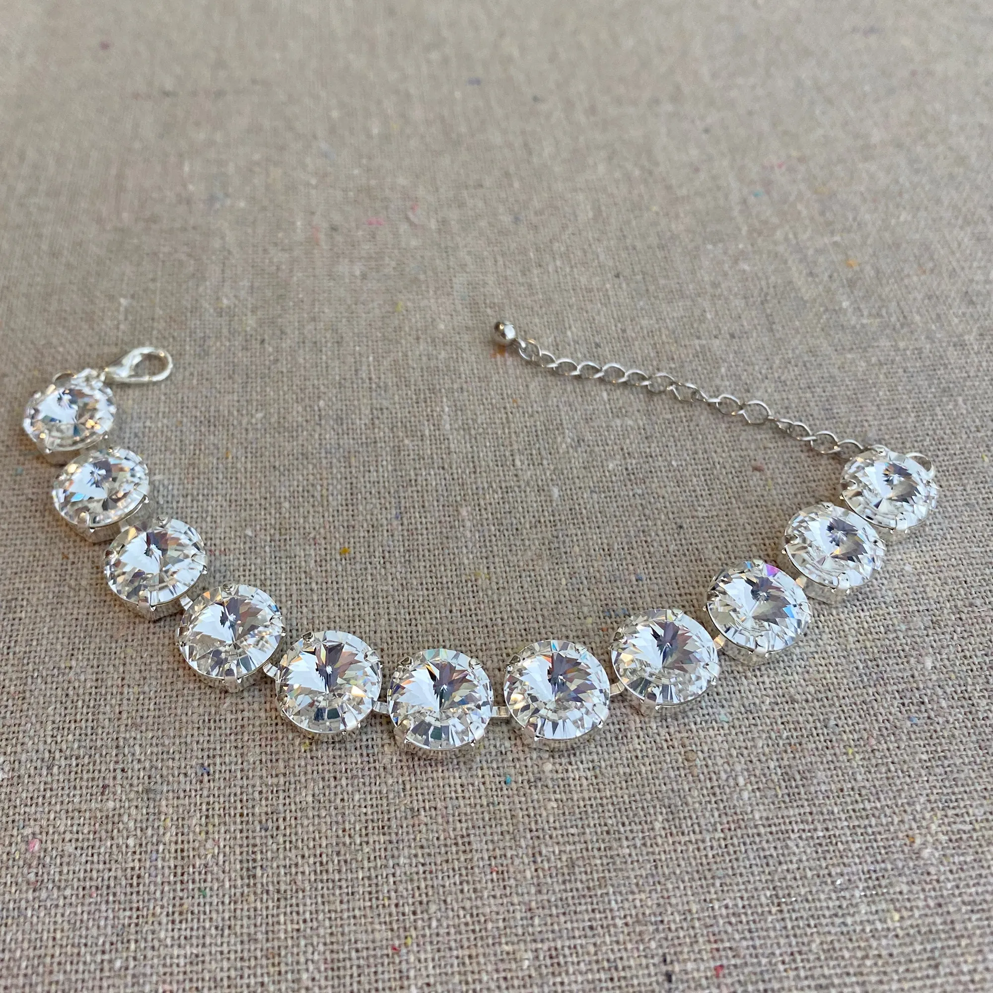 Rivoli Adjustable Tennis Bracelet • 12mm
