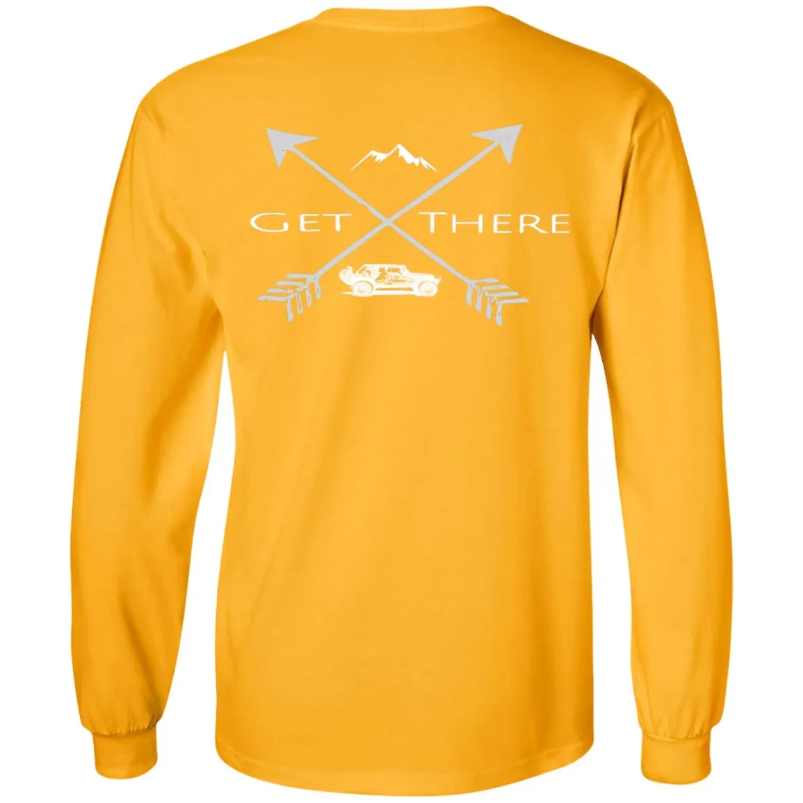 RORA white logo 2-sided print G240 Gildan LS Ultra Cotton T-Shirt