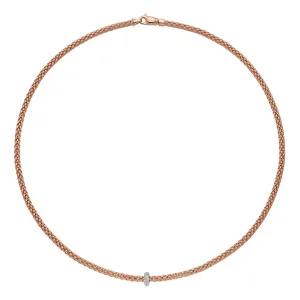 Rose Gold Prima Necklace