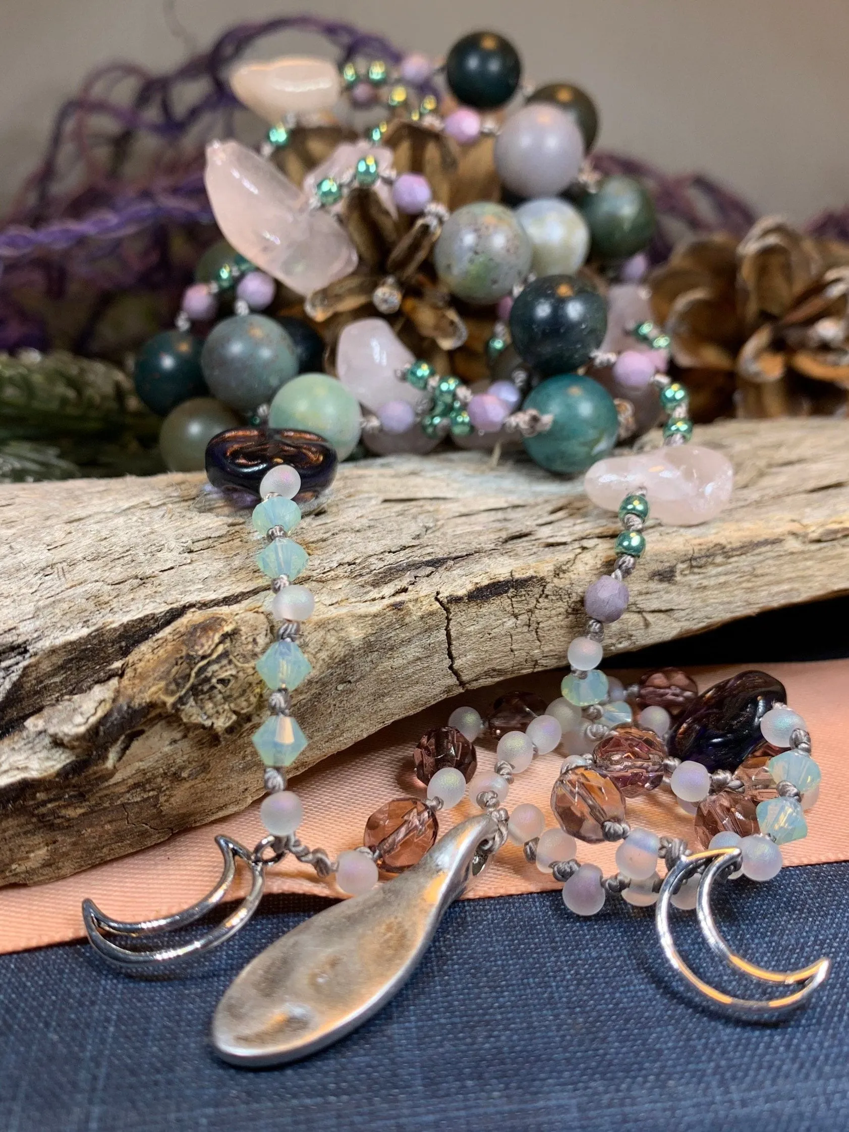Rosemist Moonrise Long Necklace