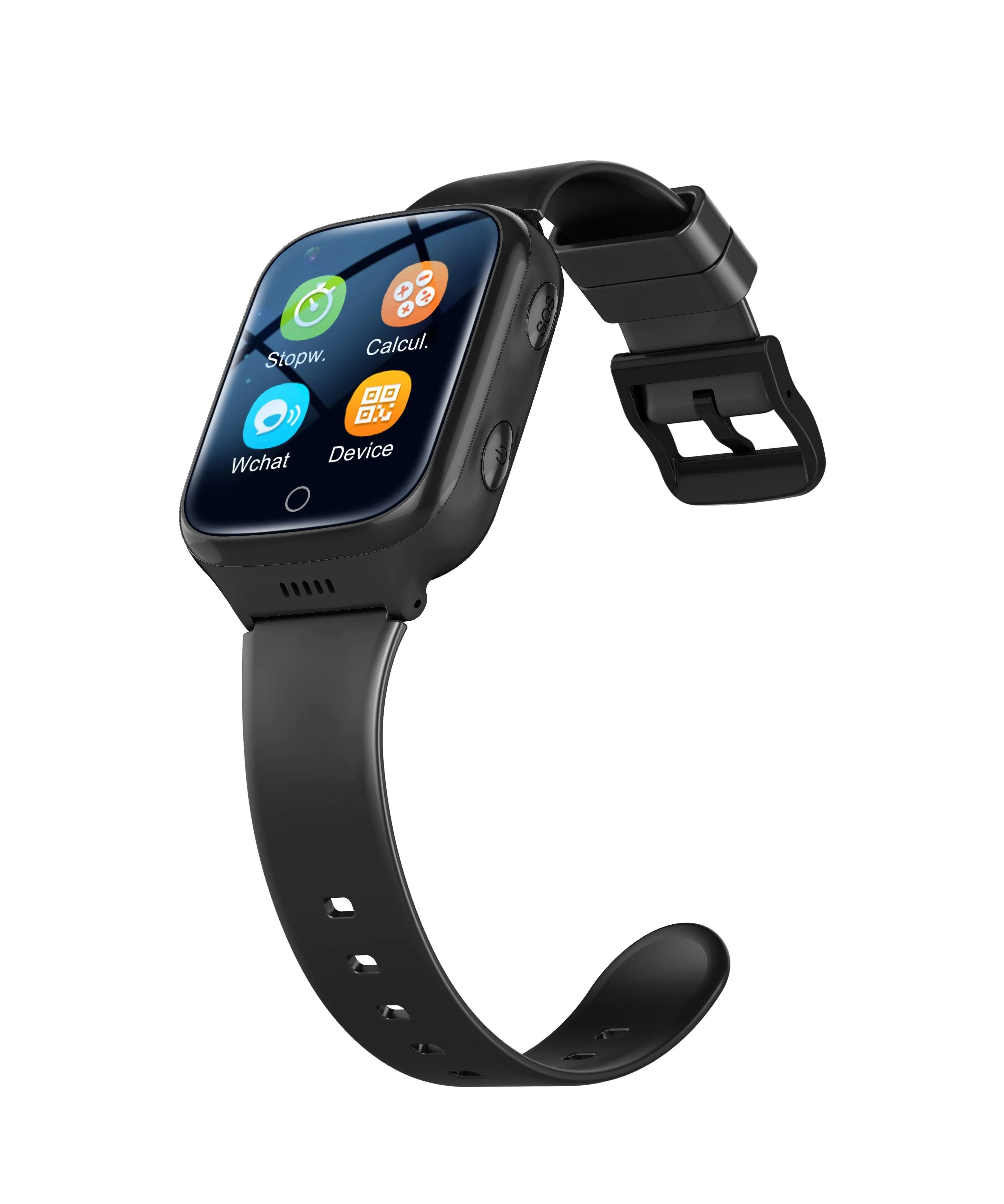 SafeKid 4G Kids GPS Fitness Tracker Phone Smart Watch by Wolph