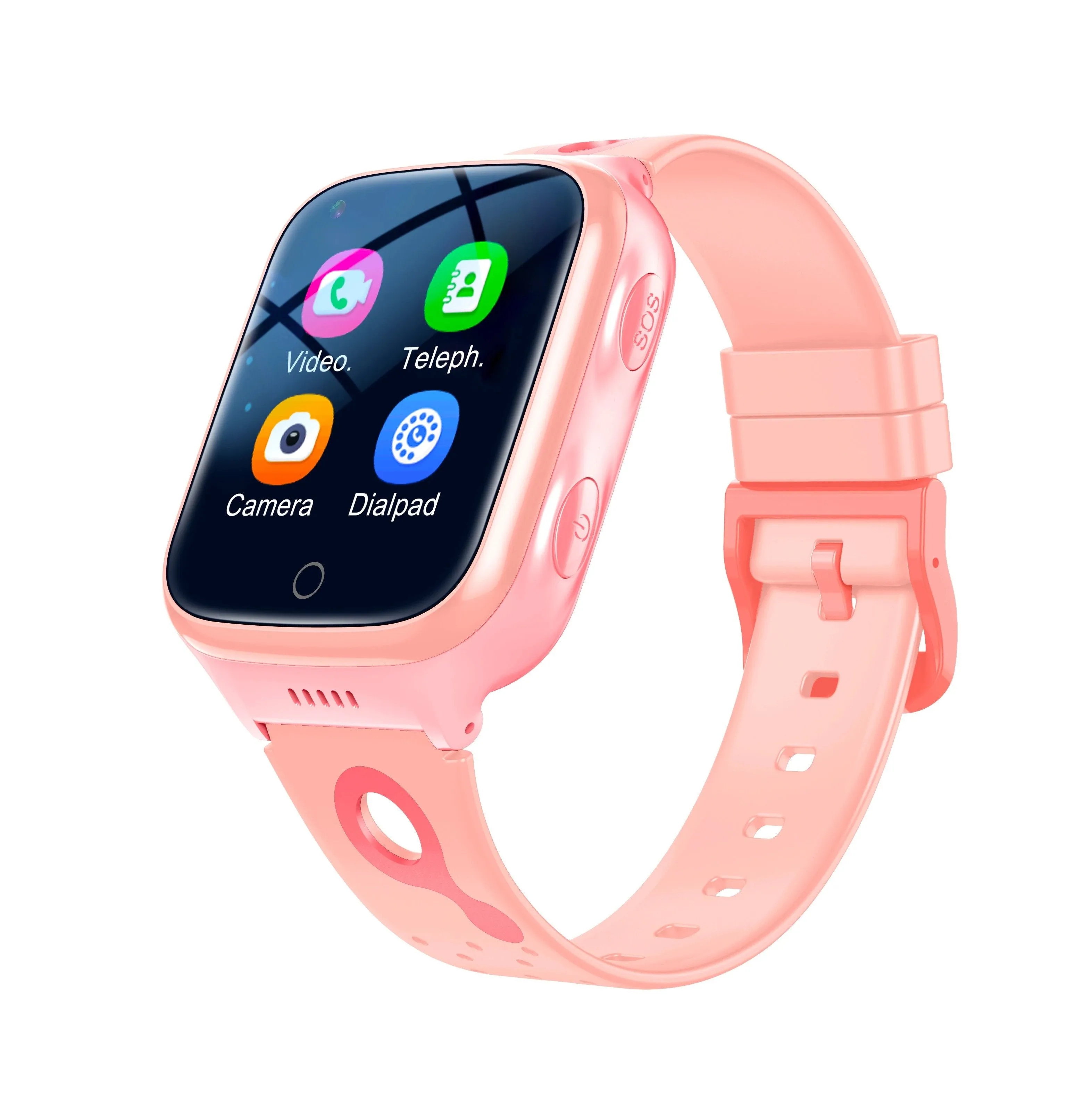SafeKid 4G Kids GPS Fitness Tracker Phone Smart Watch by Wolph