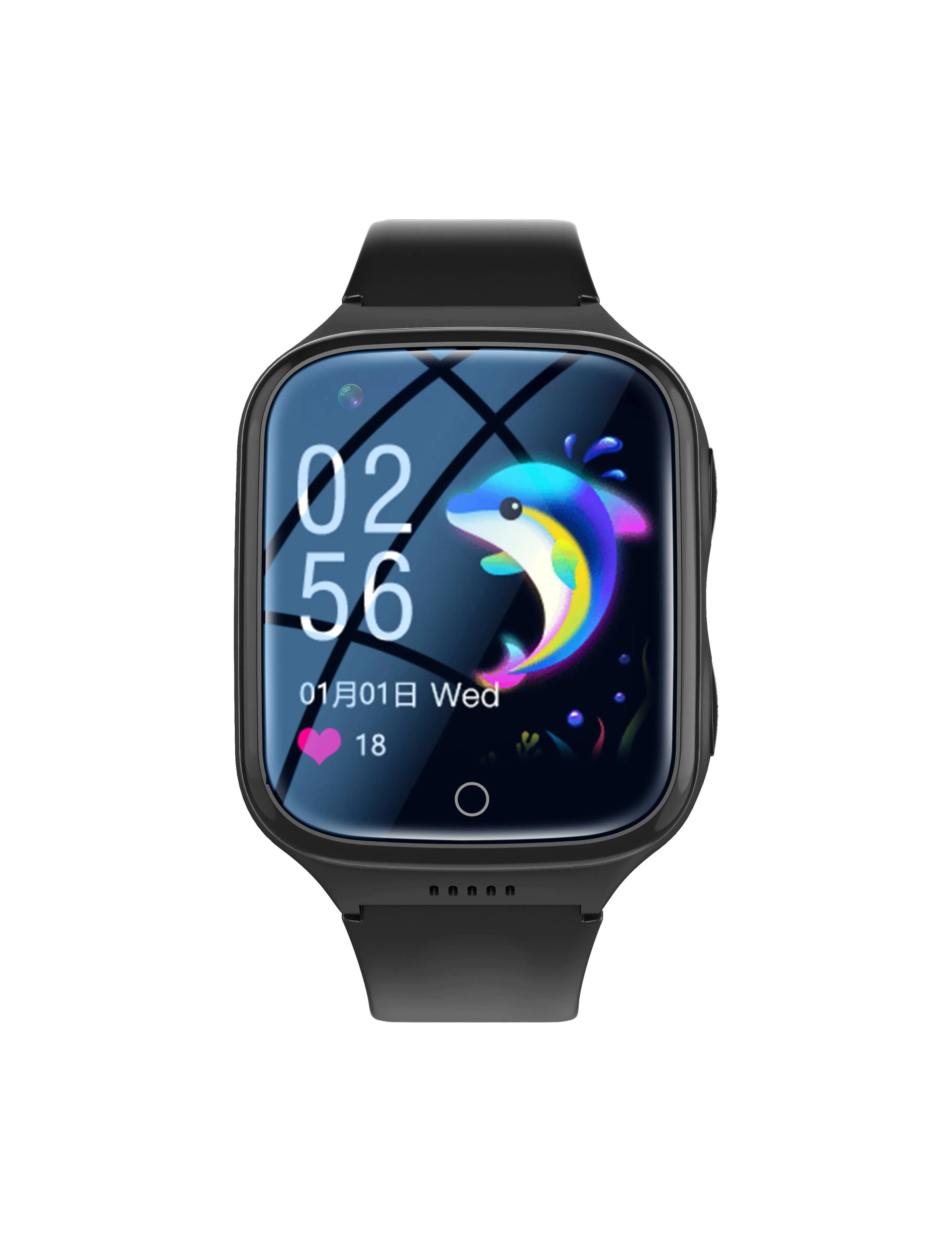 SafeKid 4G Kids GPS Fitness Tracker Phone Smart Watch by Wolph