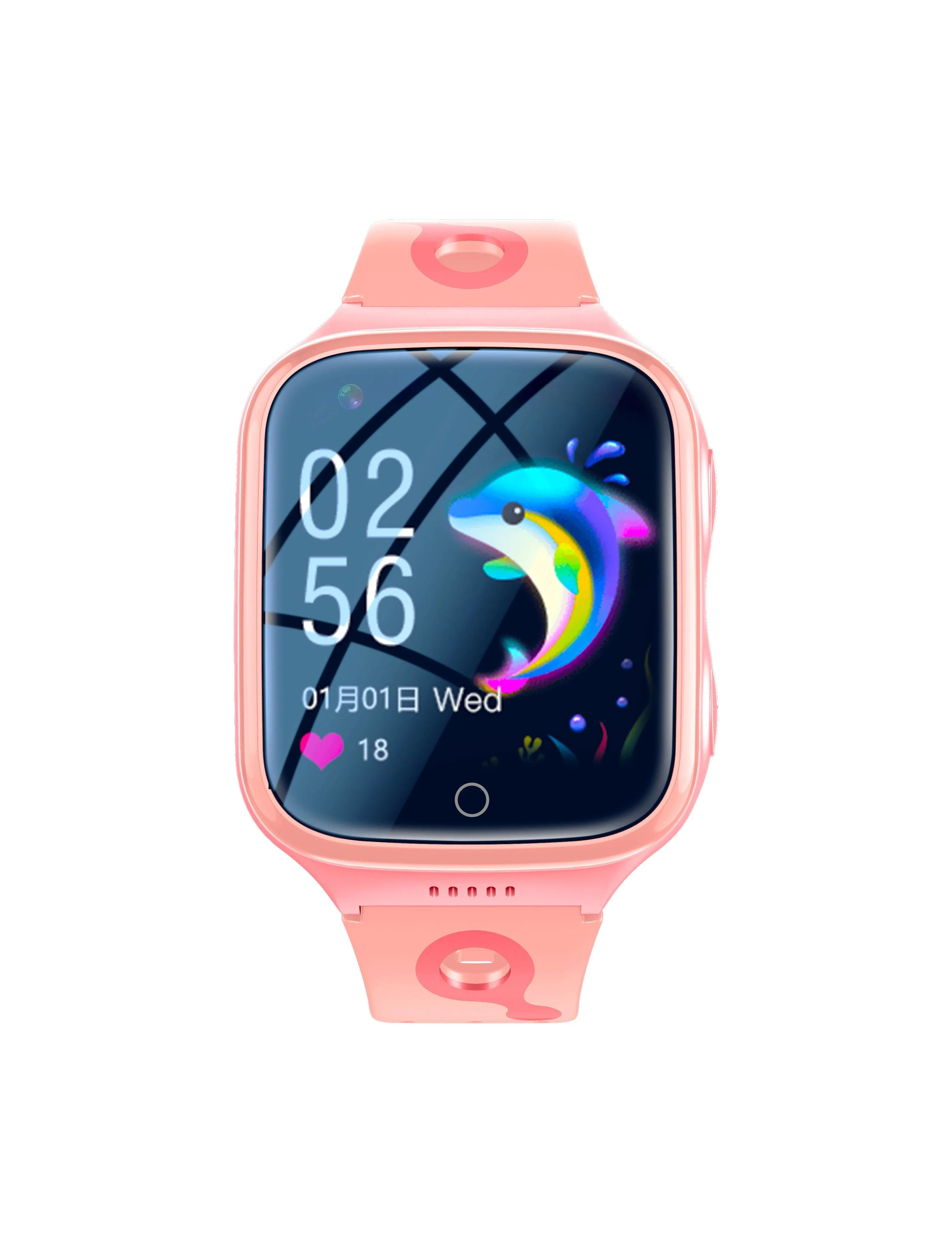 SafeKid 4G Kids GPS Fitness Tracker Phone Smart Watch by Wolph